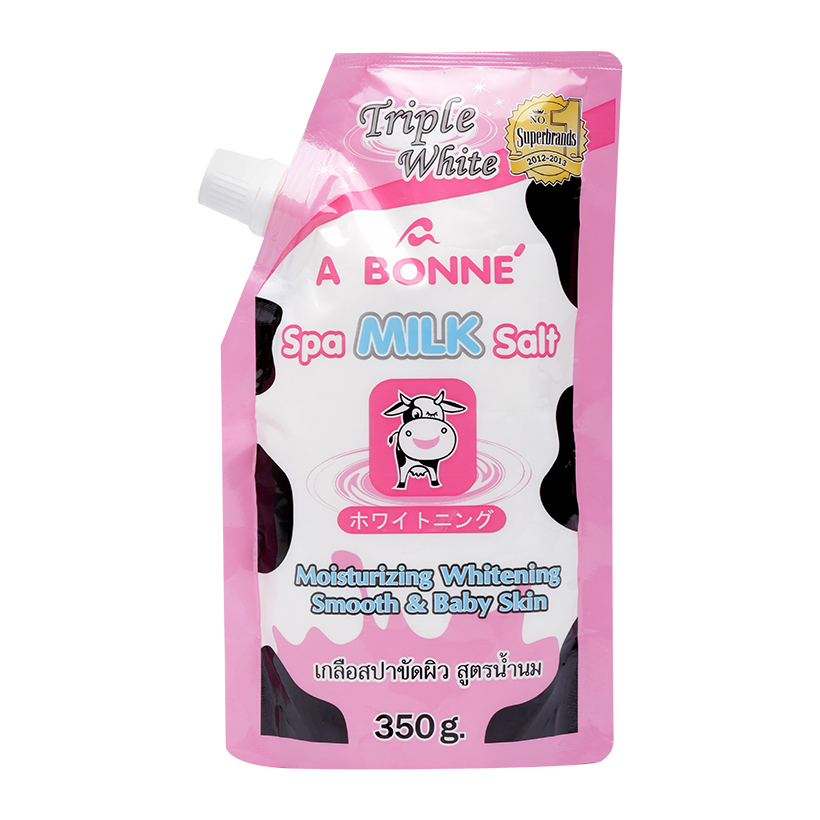 Muối sữa tẩy tế bào chết, trắng da A Bonne' (350g)