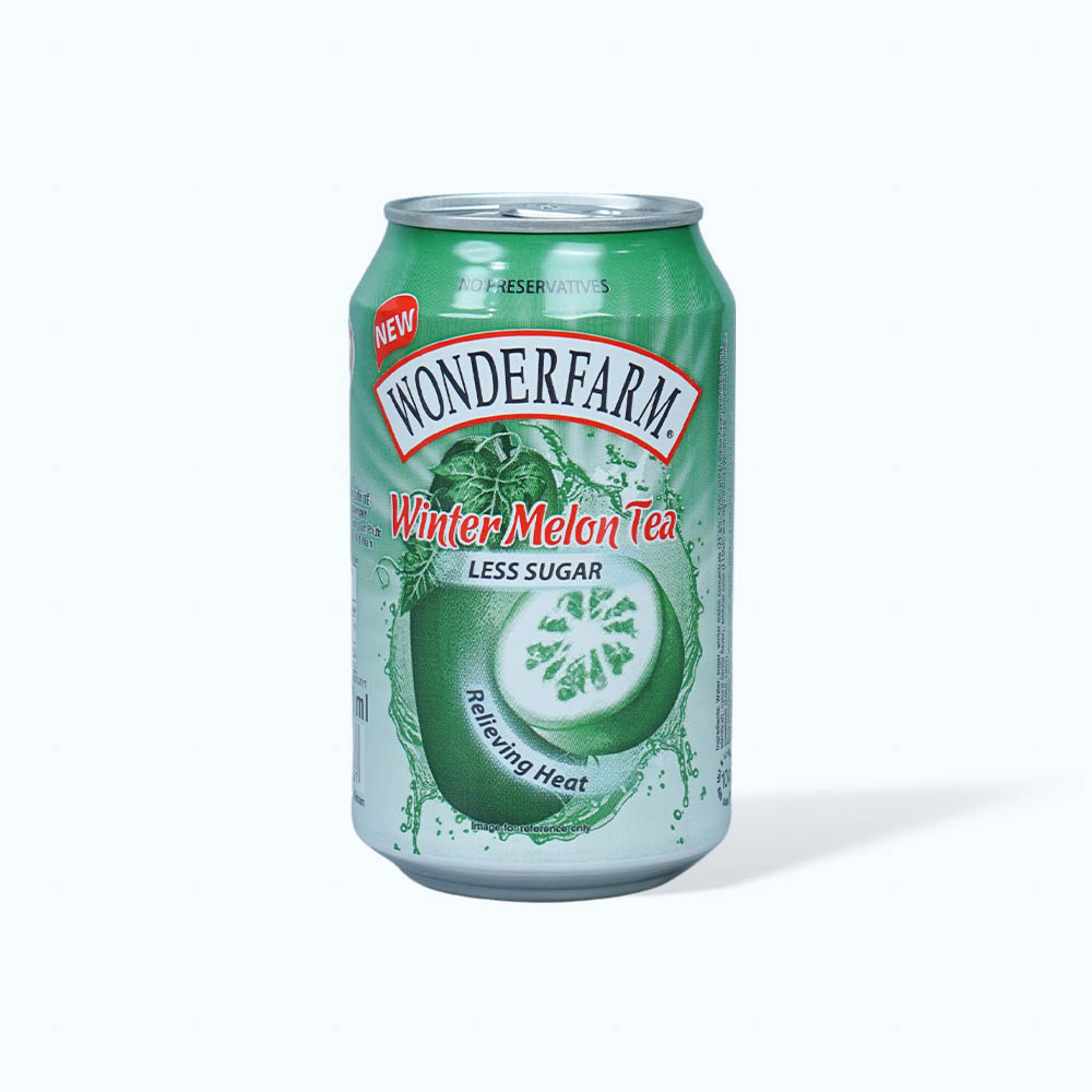 Nước uống WONDERFARM trà bí đao giải nhiệt ít đường (310ml)