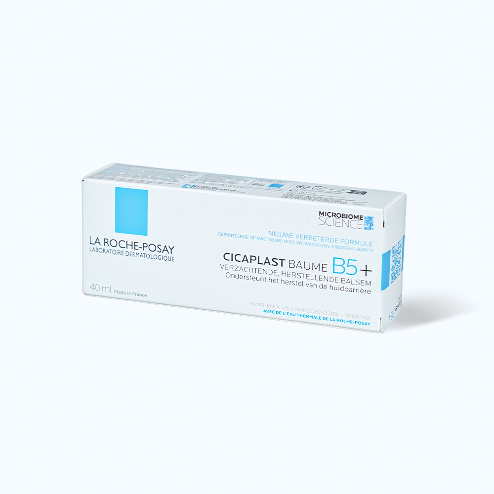 Kem dưỡng da LA ROCHE POSAY Cicaplast Baume B5+ giúp làm mát và làm dịu da  (Tuýp 40ml)