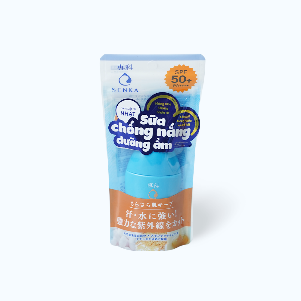 Sữa Chống Nắng SENKA Perfect UV Bảo Vệ Da Khỏi Tác Hại Của Tia UV SPF50+ PA++++ (Chai 40g)