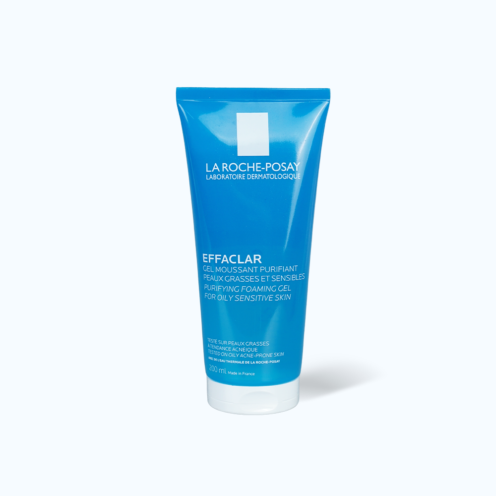Gel rửa mặt LA ROCHE POSAY Effaclar Purifying For Oily Sensitive Skin cho da dầu nhạy cảm (200ml)