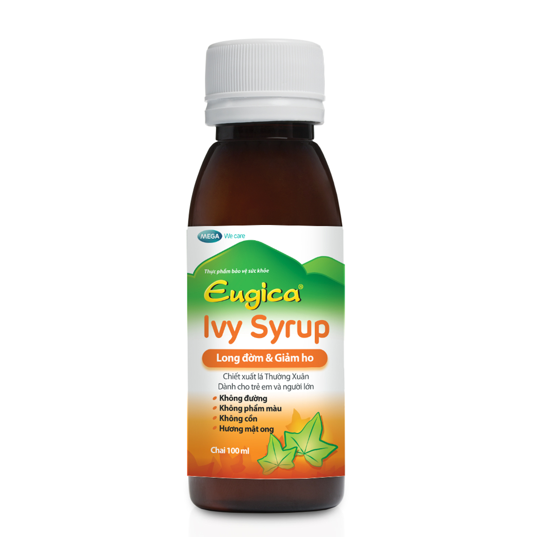 Siro Eugica Ivy Syrup giúp hỗ trợ long đờm, giảm ho (100ml)