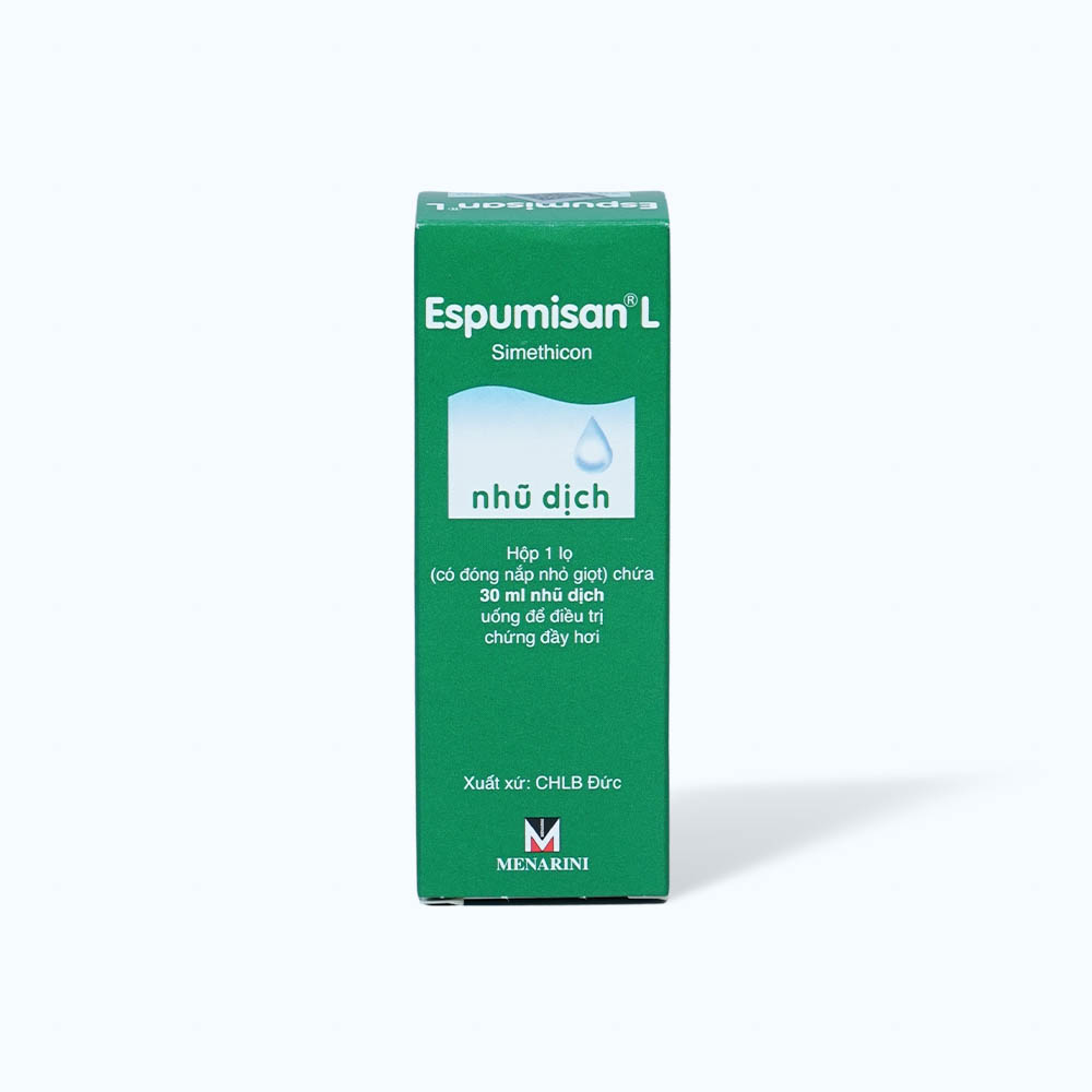 Nhũ dịch uống Espumisan L 40mg trị đầy hơi, khó tiêu (chai 30ml)