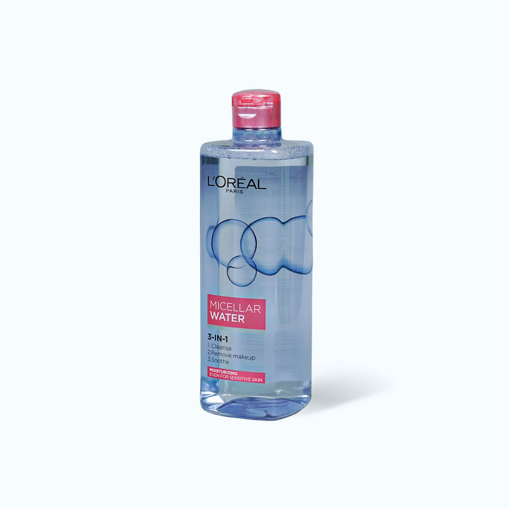 Nước tẩy trang dưỡng ẩm L'Oreal Micellar Water Moisturizing (400ml)