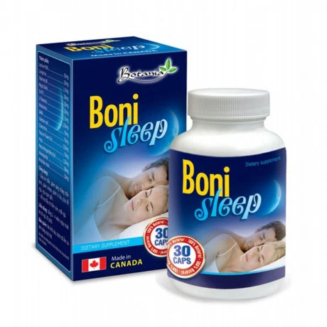 Viên uống Boni Sleep hỗ trợ cải thiện giấc ngủ (Chai 30 viên)