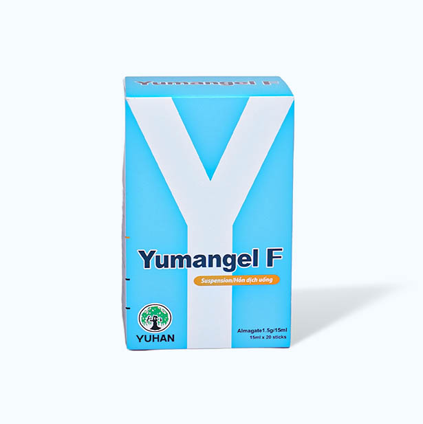 Hỗn dịch uống Yumangel F (20 gói x 15ml) điều trị viêm loét, trào ngược dạ dày