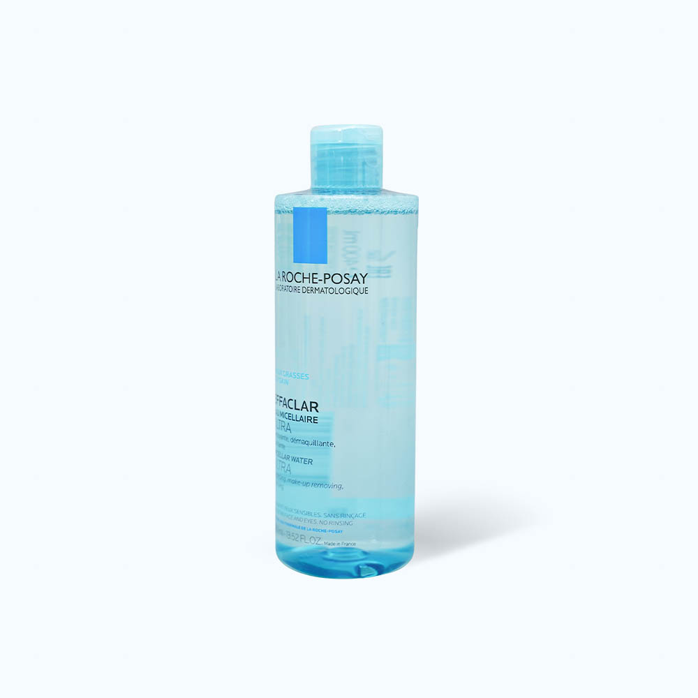 Nước tẩy trang LA ROCHE POSAY Effaclar Micellar Water Ultra làm sạch sâu dành cho da dầu nhạy cảm (Chai 400ml)