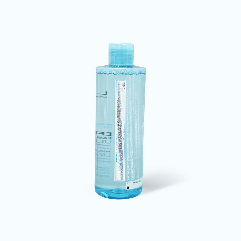 Nước tẩy trang LA ROCHE POSAY Effaclar Micellar Water Ultra làm sạch sâu dành cho da dầu nhạy cảm (Chai 400ml)