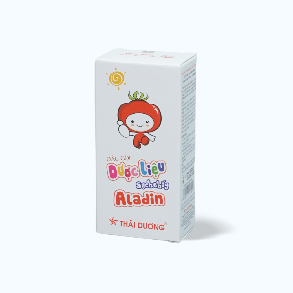 Dầu gội dược liệu làm sạch chấy cho bé Aladin Thái Dương (30g)