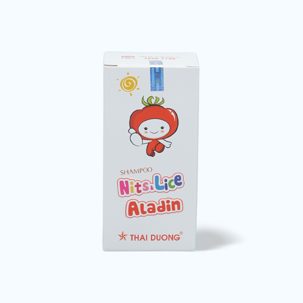 Dầu gội dược liệu làm sạch chấy cho bé Aladin Thái Dương (30g)