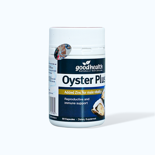 Viên uống Oyster Plus - Goodhealth hỗ trợ tăng cường sinh lý nam (Chai 60 viên)