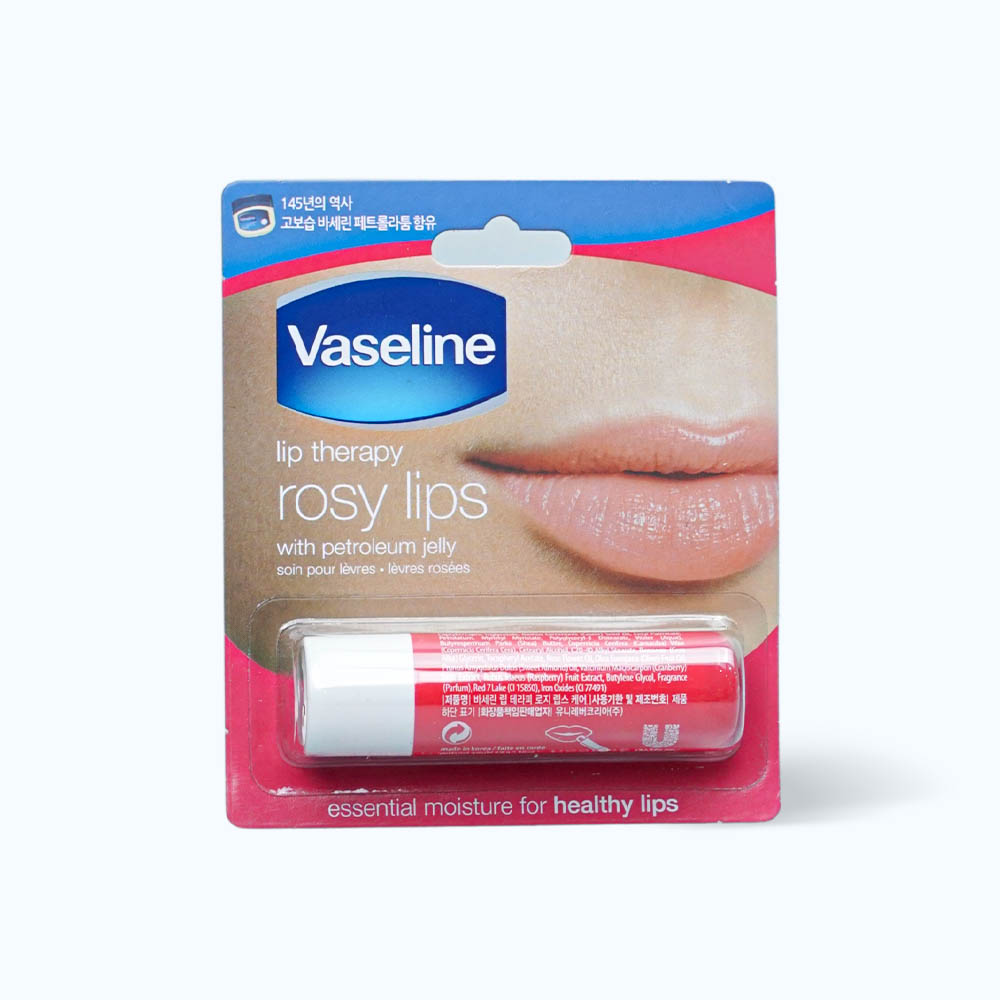 Son dưỡng môi Vaseline Lip Therapy Rosy hồng xinh (Thỏi 4.8g)