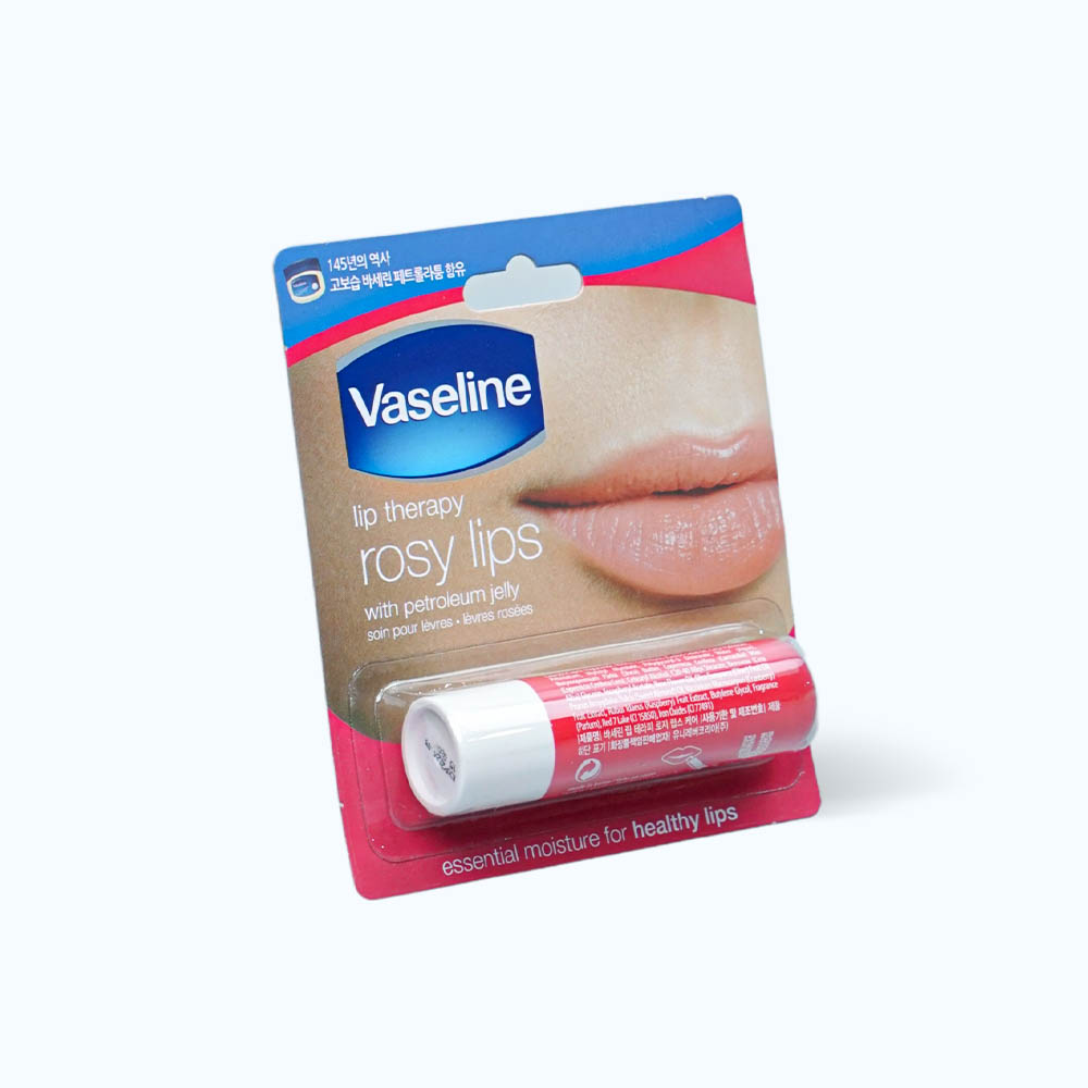 Son dưỡng môi Vaseline Lip Therapy Rosy hồng xinh (Thỏi 4.8g)