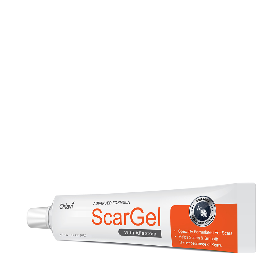 Gel ORLAVI Scar Gel hỗ trợ làm mờ sẹo (Tuýp 35g)