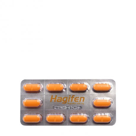 Viên nén Hagifen 400mg giảm đau và kháng viêm (10 vỉ x 10 viên)