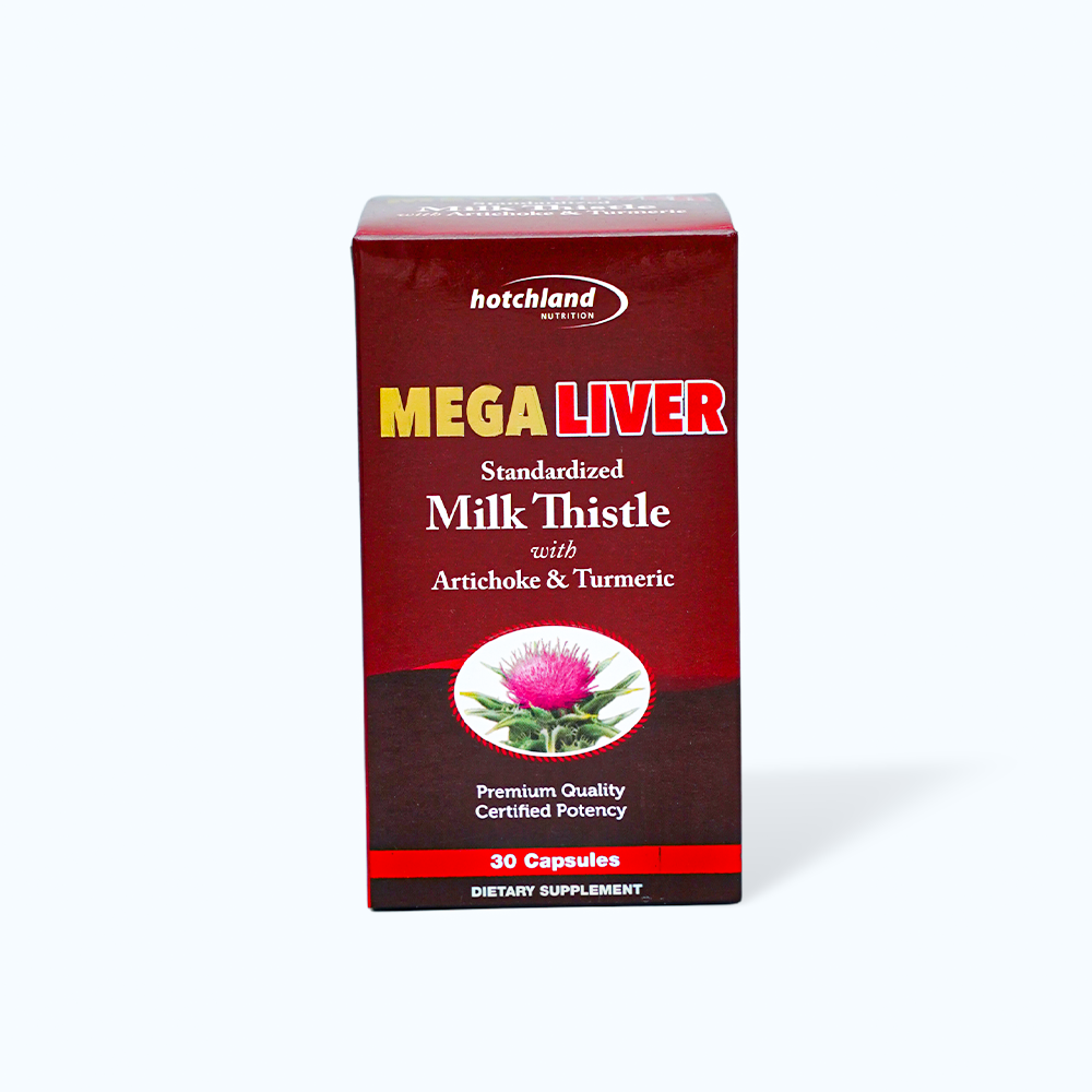 Viên uống Hotchland Mega Liver (Hộp 30 viên) giúp hỗ trợ chức năng gan