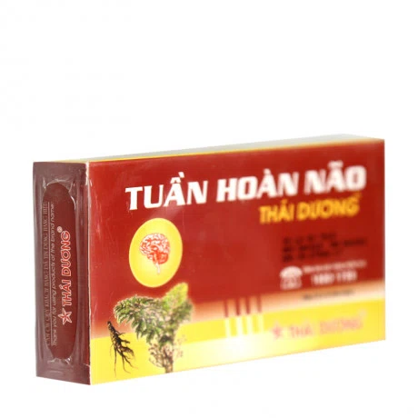 Viên nang Tuần Hoàn Não Thái Dương giảm triệu chứng thiểu năng tuần hoàn não (2 vỉ x 6 viên)