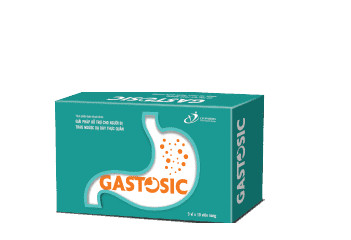 Thực phẩm bảo vệ sức khỏe hỗ trợ giảm triệu chứng trào ngược dạ dày Gastosic (3 Vỉ X 10 Viên)