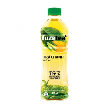 Nước uống FUZE trà chanh sả (450ml)