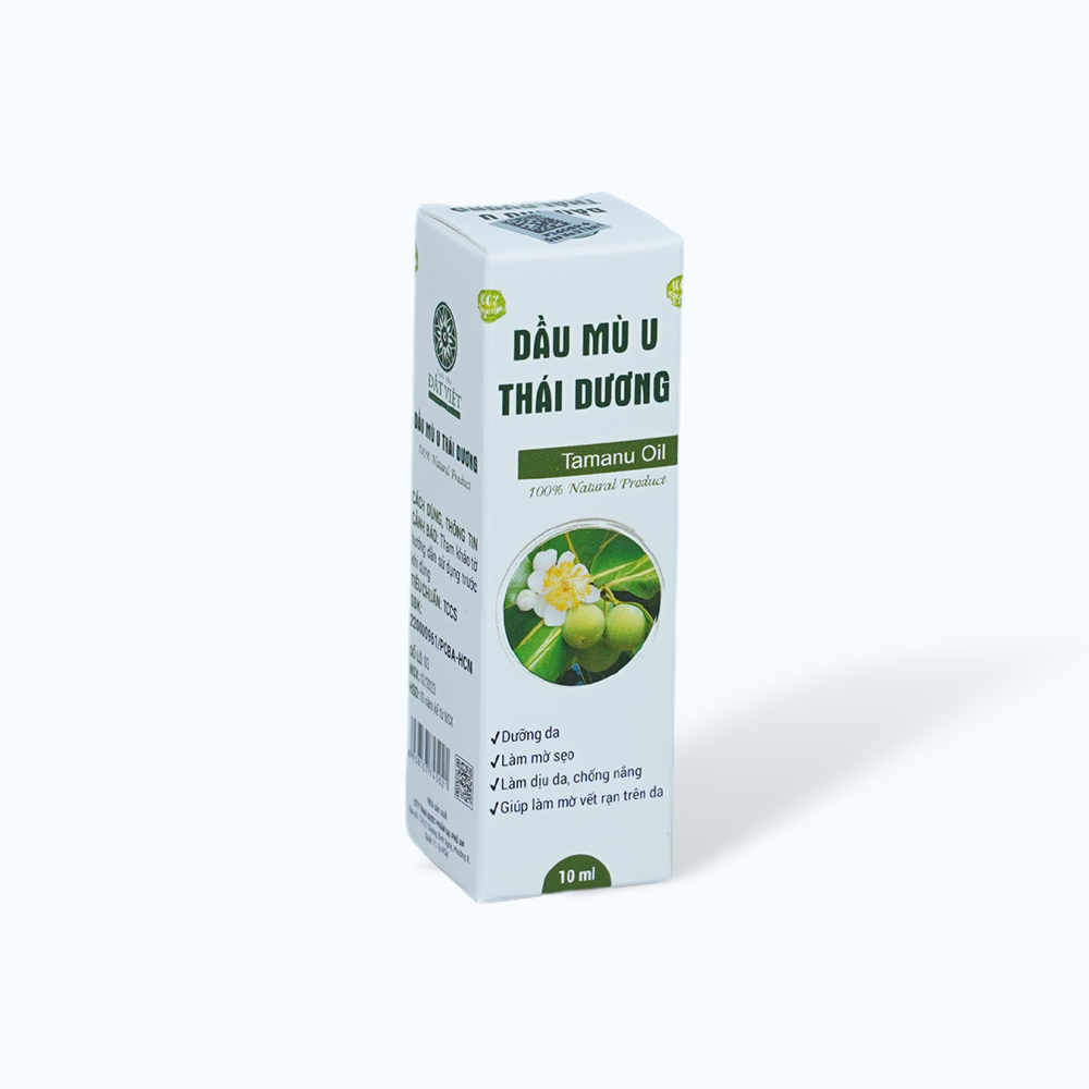 Dầu mù u THÁI DƯƠNG dưỡng da, làm dịu da, làm mờ vết sẹo, rạn trên da (Chai 10ml)