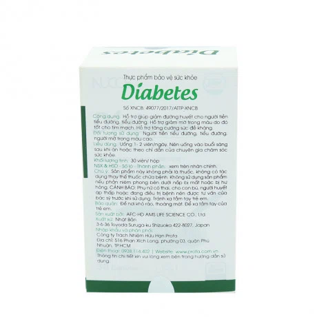 Viên uống Nucos Diabetes hỗ trợ giảm đường huyết, lipid huyết (Hộp 30 viên)