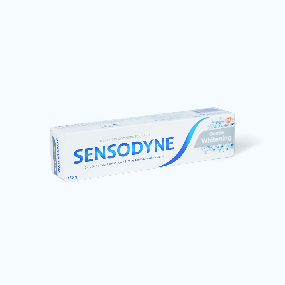 Kem Đánh Răng SENSODYNE Gentle Whitening Trắng Sáng (tuýp 160g)