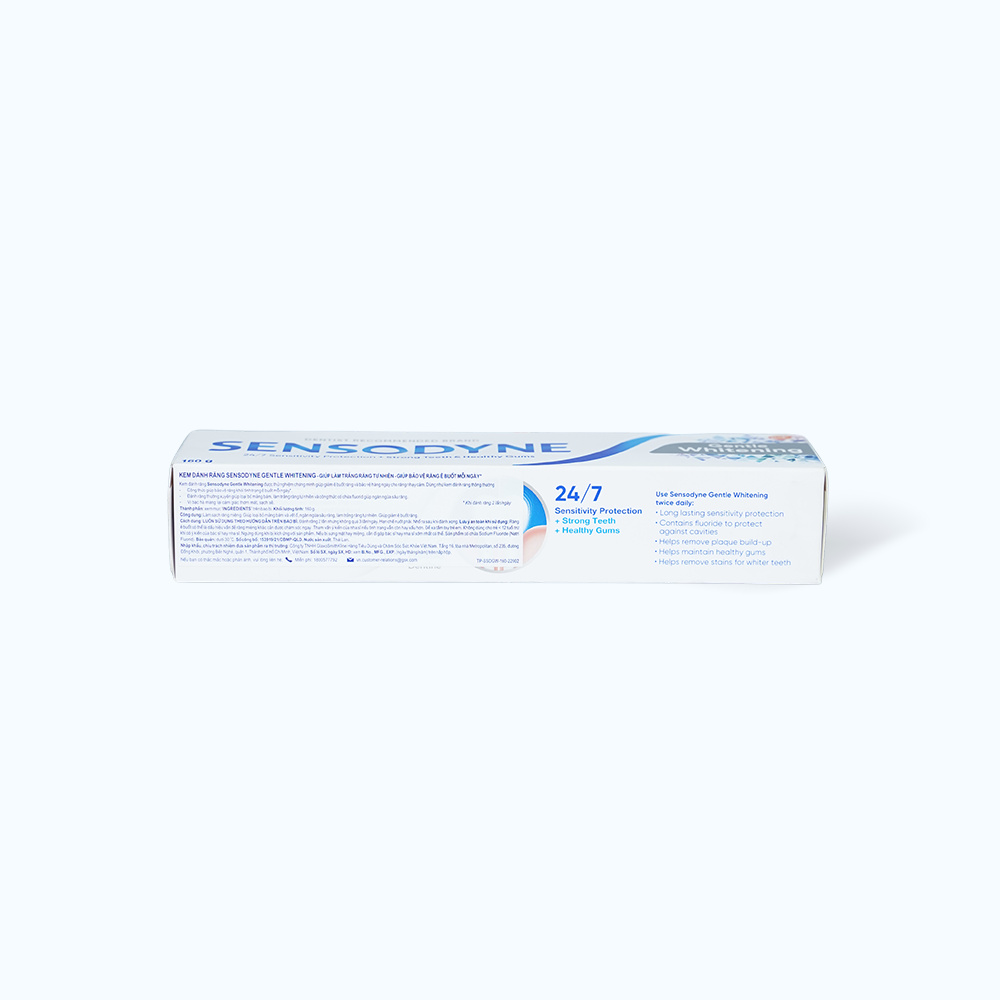 Kem Đánh Răng SENSODYNE Gentle Whitening Trắng Sáng (tuýp 160g)