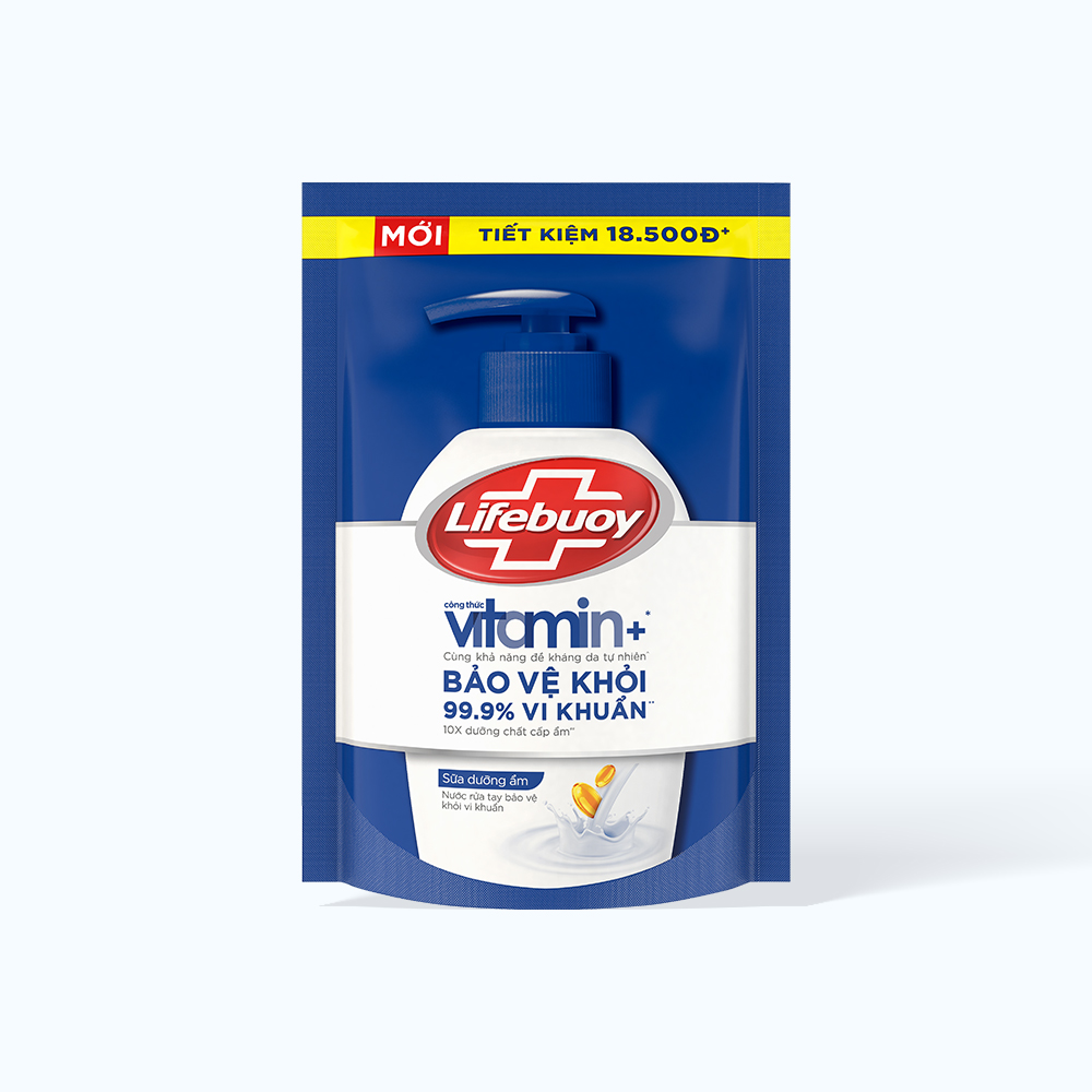 Nước Rửa Tay LIFEBUOY Chăm Sóc Da (túi 400g)