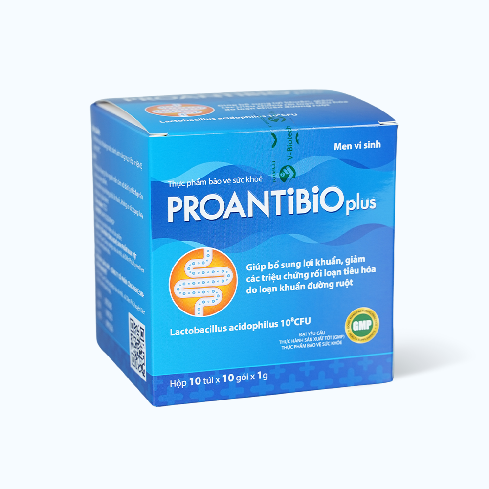 Bột PROANTIOBIOPLUS hỗ trợ làm giảm các triệu chứng rối loạn tiêu hóa