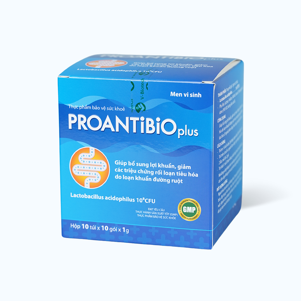 Bột PROANTIOBIOPLUS hỗ trợ làm giảm các triệu chứng rối loạn tiêu hóa