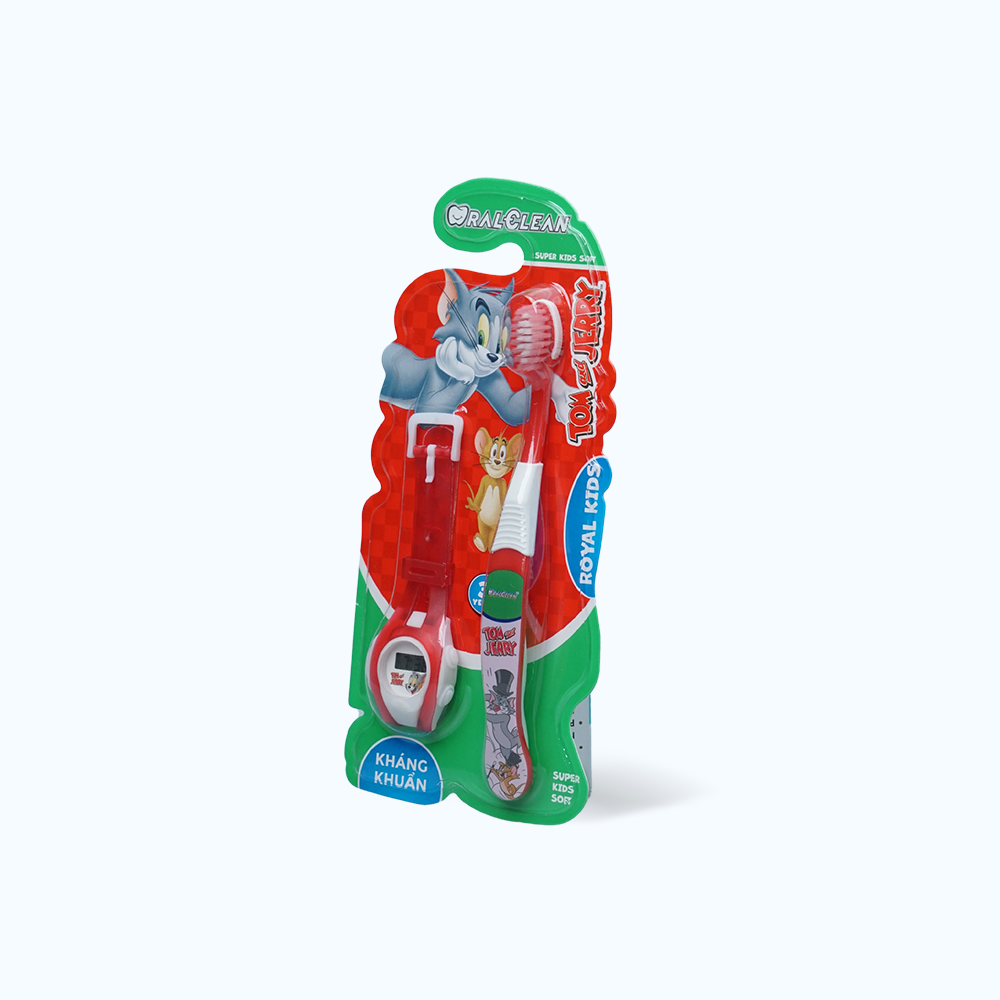 Bàn chải đánh răng ORAL CLEAN Trẻ Em Royal Kids Soft