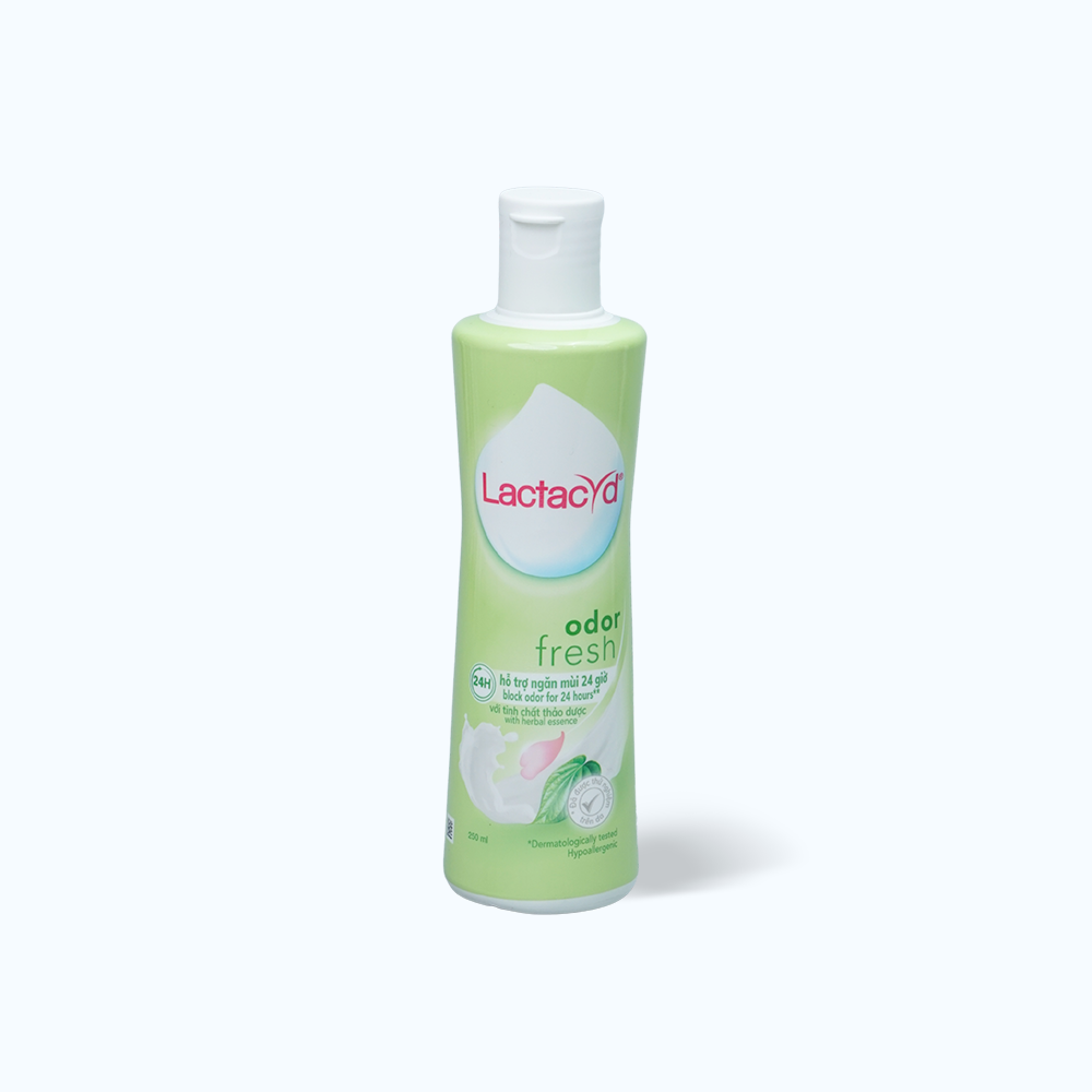 Dung dịch vệ sinh phụ nữ ngày dài tươi mát Lactacyd Odor Fresh 250ml