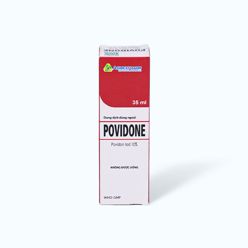 Dung dịch Povidone 35ml sát khuẩn da và niêm mạc (chai 35ml)