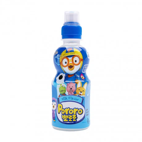 Nước uống PORORO hương vị sữa (Chai 235ml)