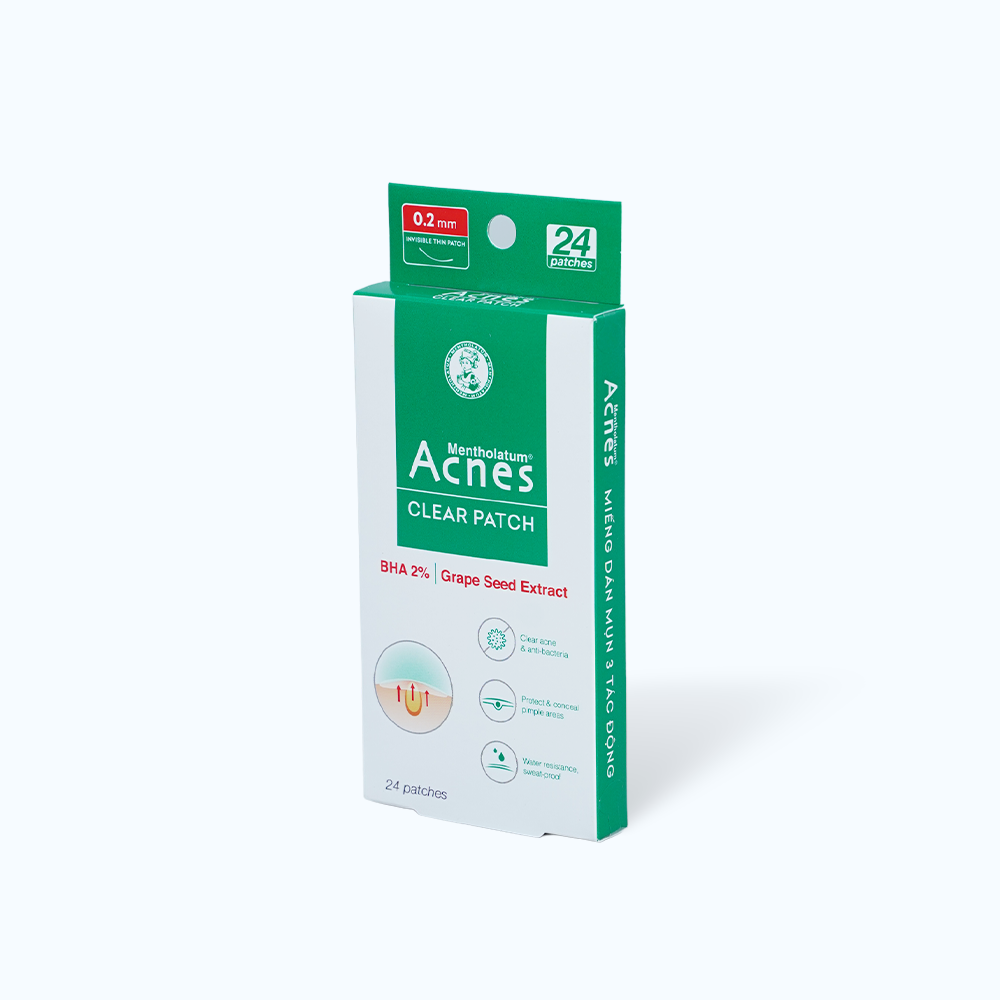 Miếng dán mụn ACNES Clear Patch (Hộp 24 miếng)