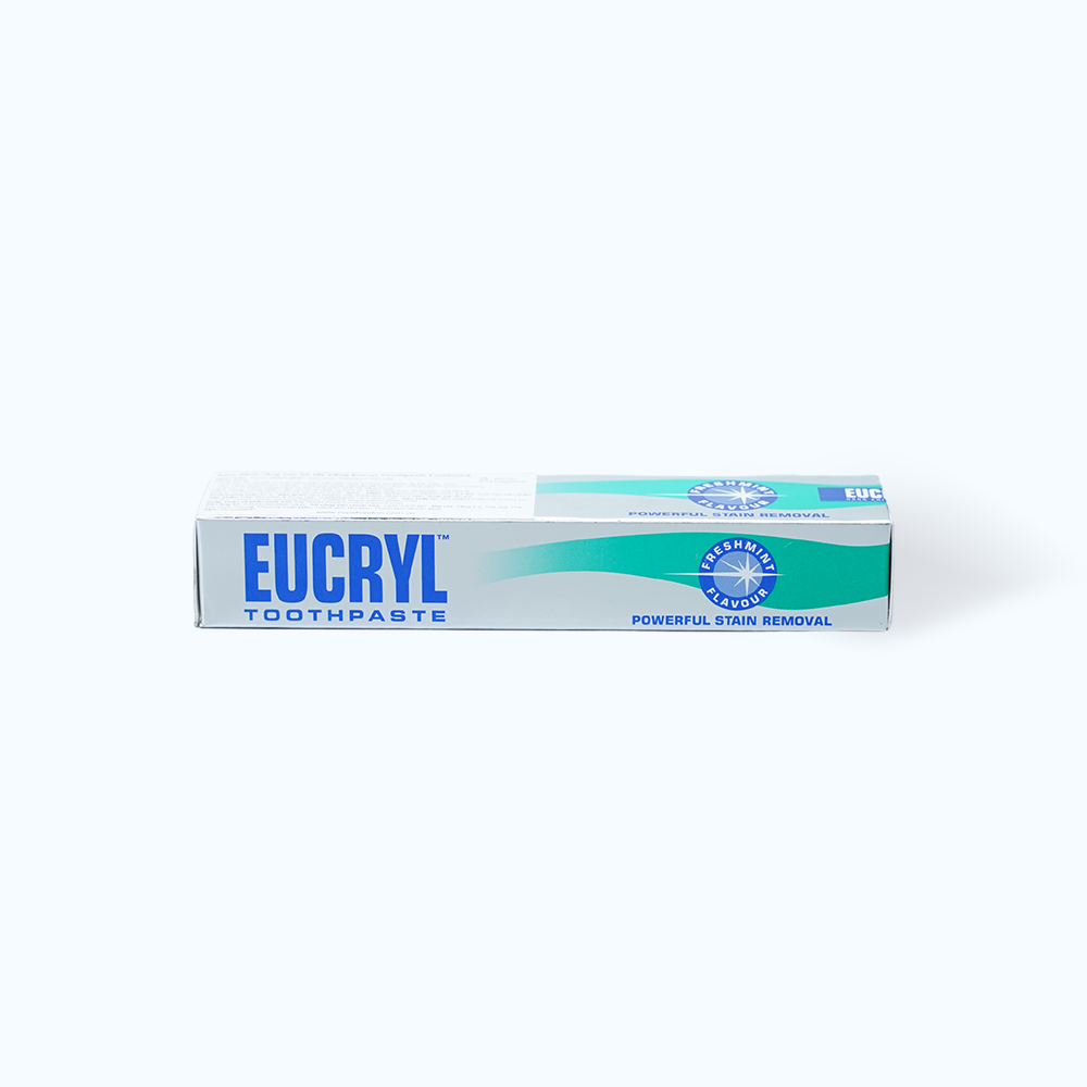 Kem đánh răng EUCRYL loại bỏ mảng bám, giúp răng trắng sáng (tuýp 62g)