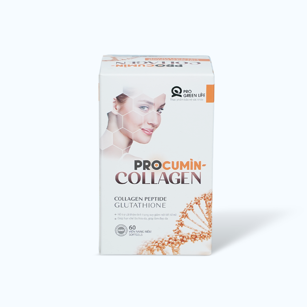 Viên uống Procumin – Collagen hỗ trợ cải thiện suy giảm nội tiết (Hộp 60 viên)