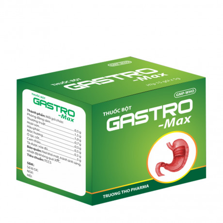 Gastromax điều trị viêm loét đạ dày tá tràng (15 goi x 5 g)