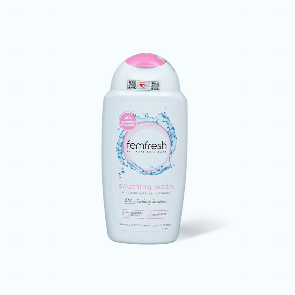 Dung dịch vệ sinh phụ nữ cao cấp Femfresh Soothing Wash (250ml)