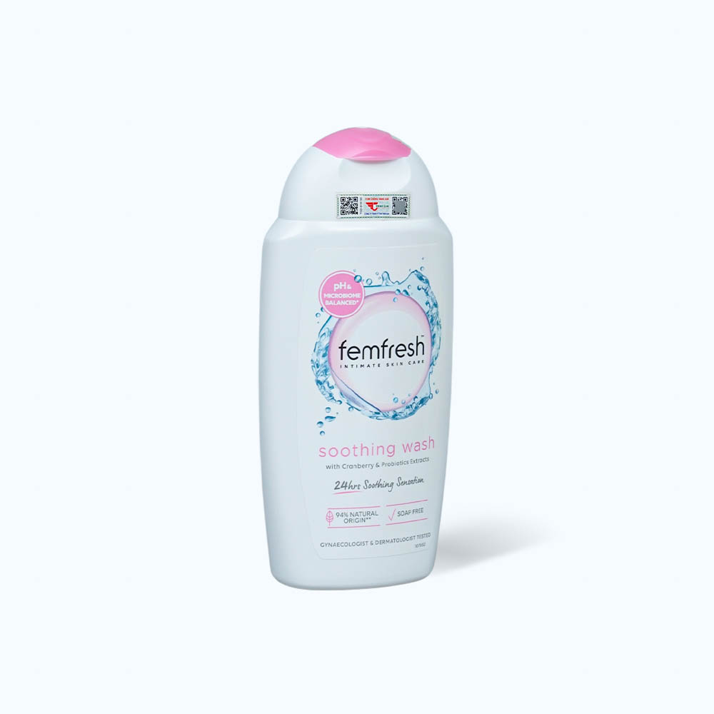 Dung dịch vệ sinh phụ nữ cao cấp Femfresh Soothing Wash (250ml)