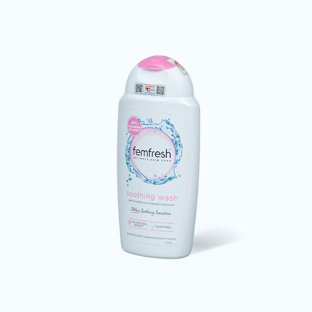 Dung dịch vệ sinh phụ nữ cao cấp Femfresh Soothing Wash (250ml)