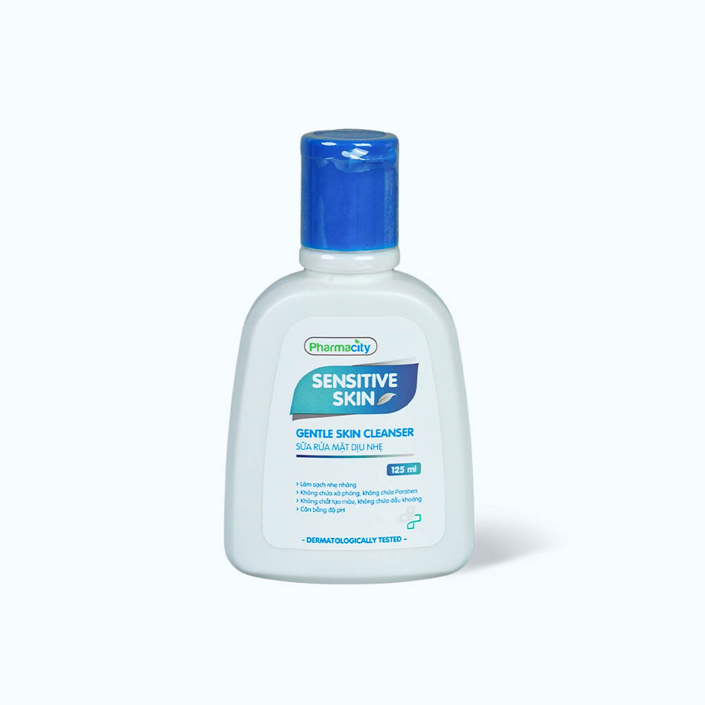 Sữa rửa mặt dịu nhẹ Pharmacity Sensitive Skin (125ml)