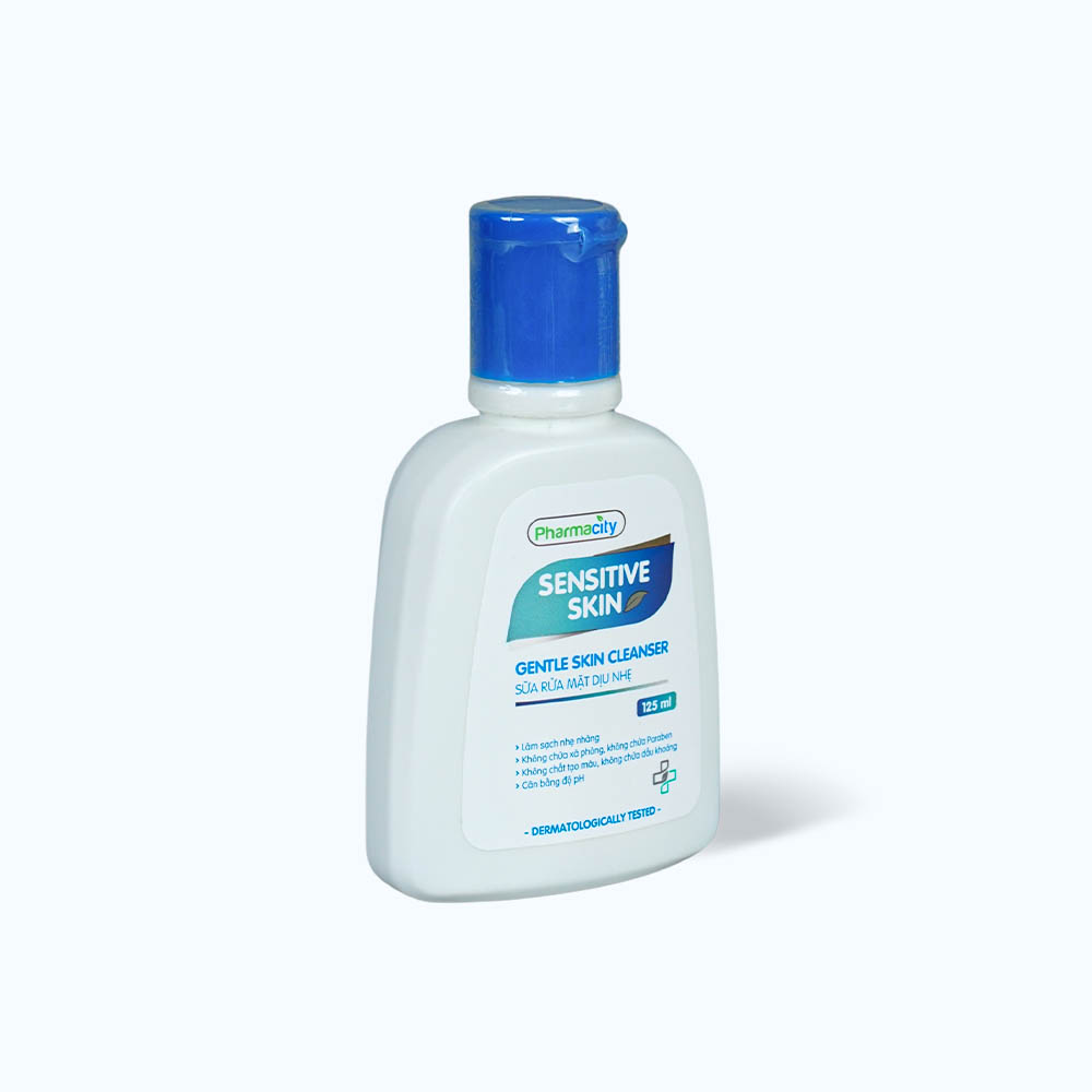 Sữa rửa mặt dịu nhẹ Pharmacity Sensitive Skin (125ml)