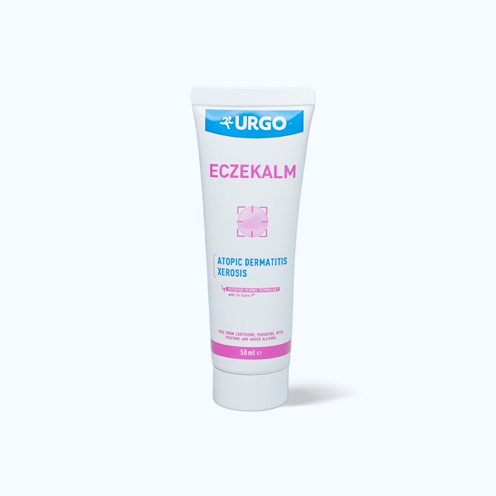 Gel URGO ECZEKALM hỗ trợ giảm các triệu chứng viêm da và khô da (Tuýp 50ml)