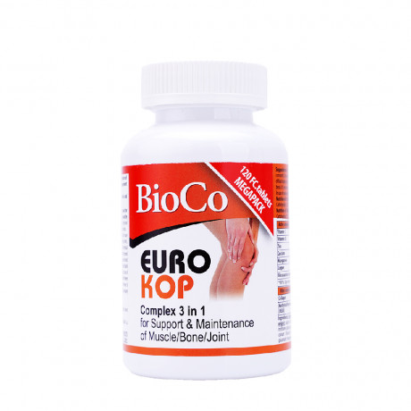 Viên uống BioCo Eurokop 3 in 1 hỗ trợ cơ xương khớp chắc khỏe (Hộp 120 viên)