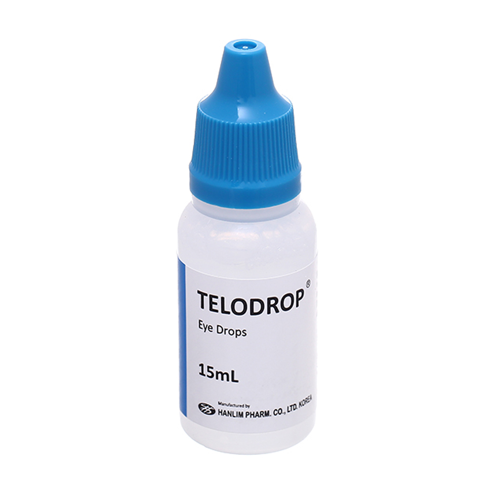 Thuốc nhỏ mắt Telodrop điều trị khô mắt do thiếu mucin hoặc thiếu nước mắt (chai 15ml)