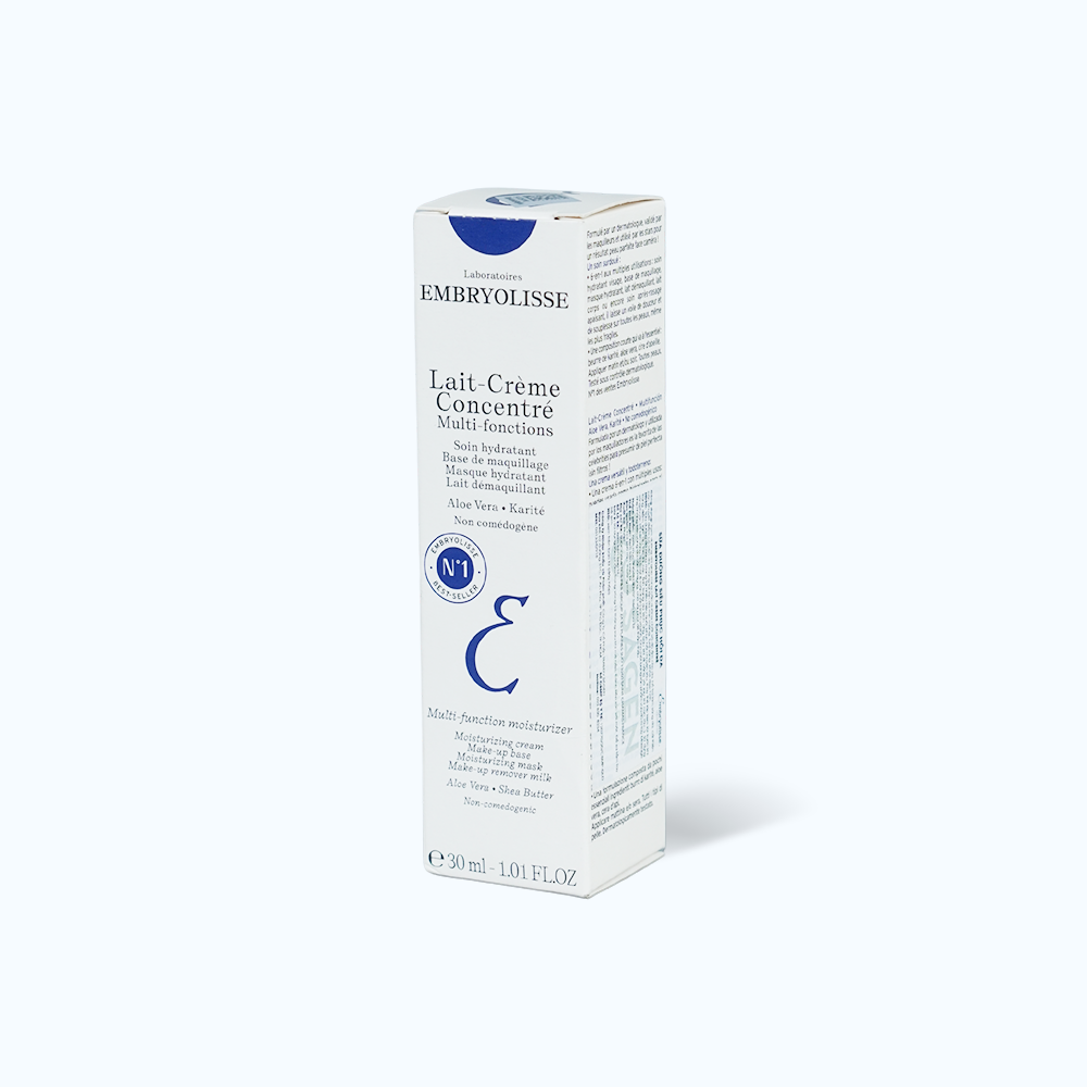 Sữa dưỡng ẩm EMBRYOLISSE Lait-Crème Concentré giúp duy trì độ ẩm cho da (30ml)