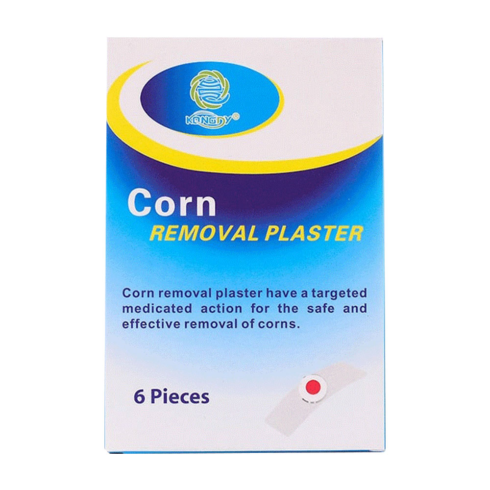 Miếng dán mụn cóc KONGDY Corn Removal Plaster hỗ trợ loại bỏ mụn cóc (Hộp 6 miếng)