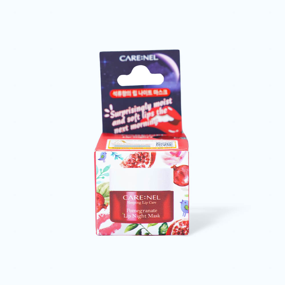 Mặt Nạ Ngủ Môi Cấp Ẩm CARE:NEL Pomegranate Lip Night Mask Hương Lựu (Hủ 5g)