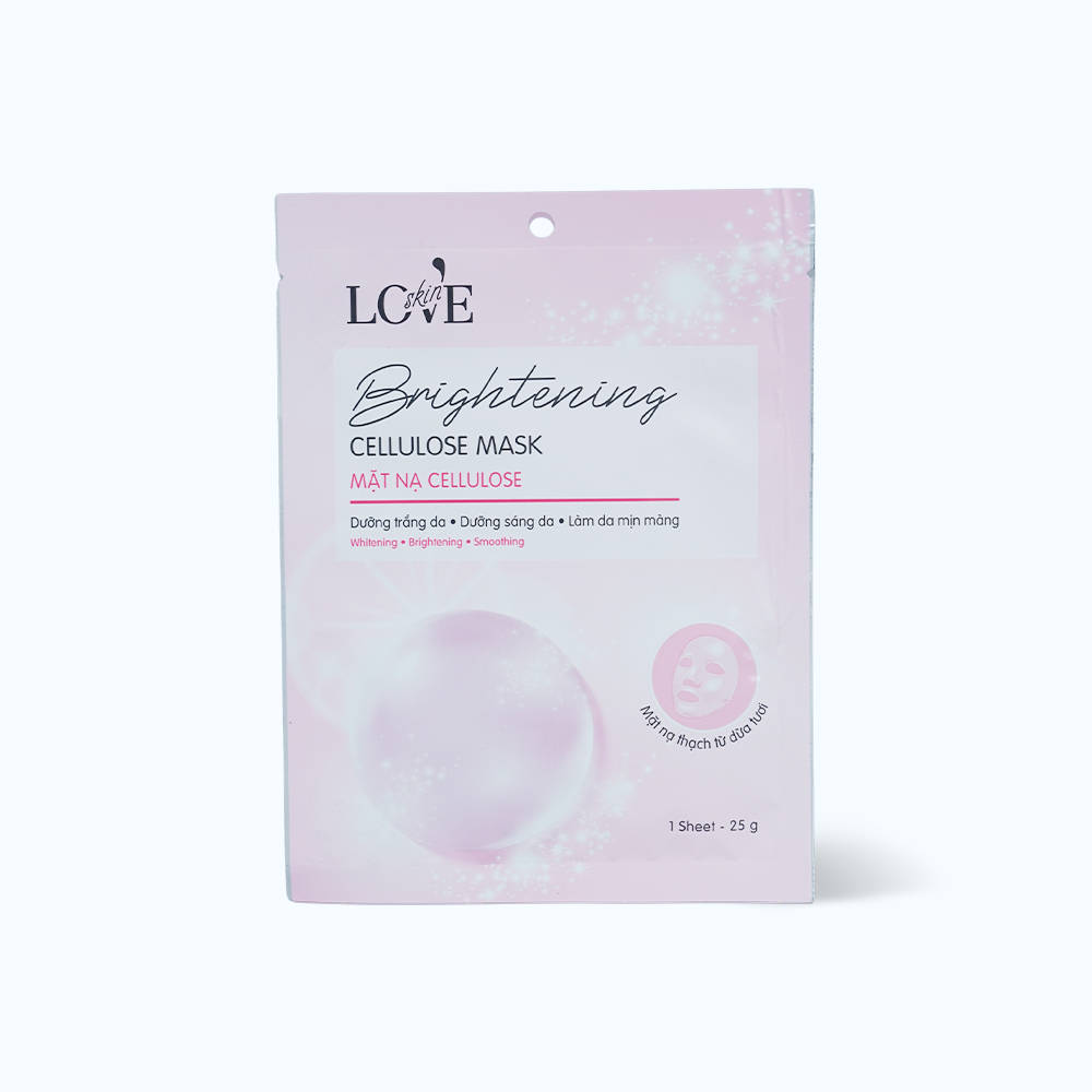 Mặt Nạ Brightening Cellulose Mask dưỡng trắng sáng da (25g)